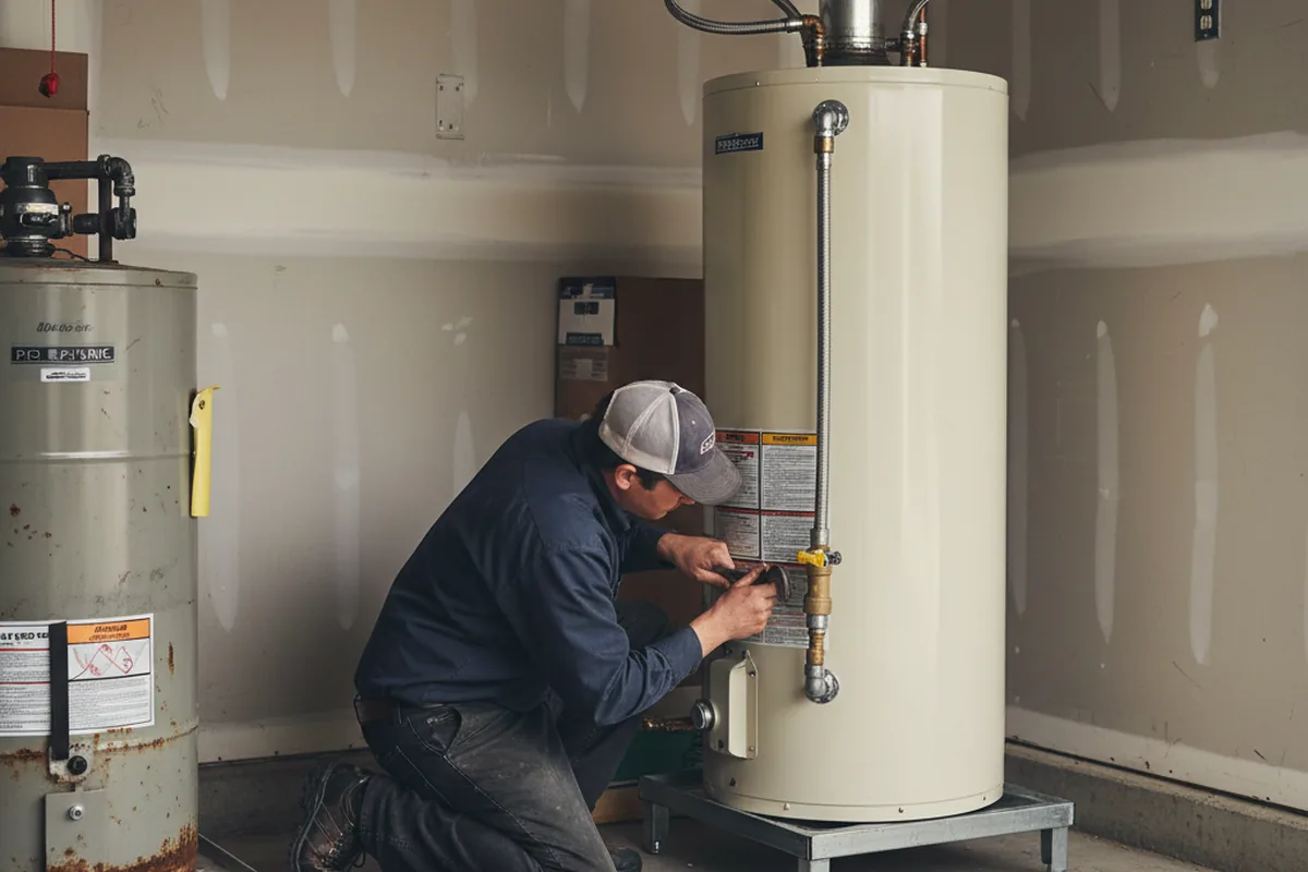 Water heater and shutoff valve replacement in Pilot Rock